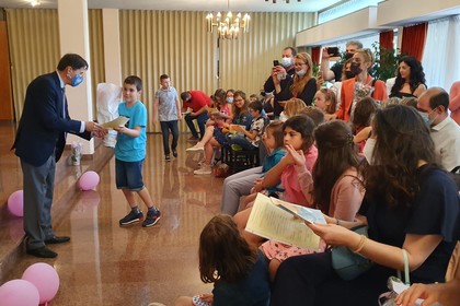 The Bulgarian school "Dr. Stamen Grigorov" at the Permanent Representation of Bulgaria in Geneva celebrated the end of the 2020-21 school year